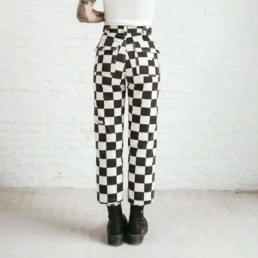 P&Co 304 Service Fatigue Pants in Checkerboard UK size 8